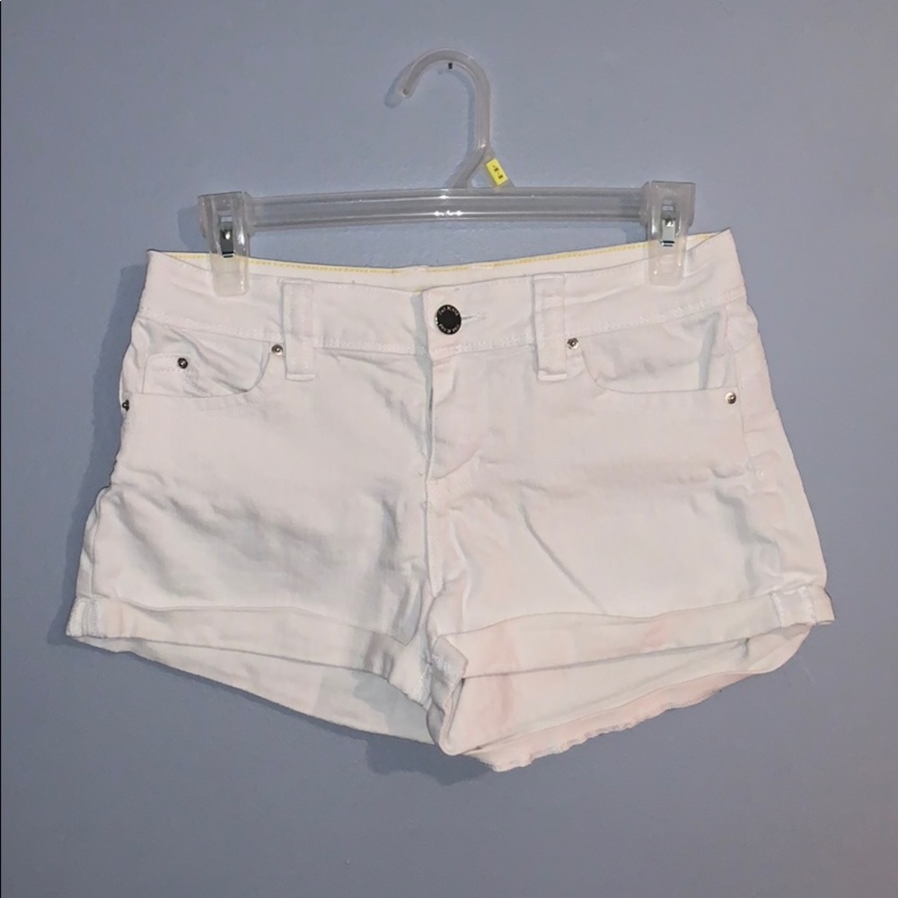 Size 3 YMI White Jean Shorts